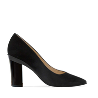 Adriana Black (Nubuck or Lambskin) Pump