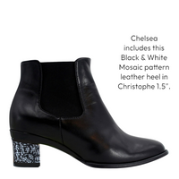 Chelsea Black Booty & Inherchangeable Heels