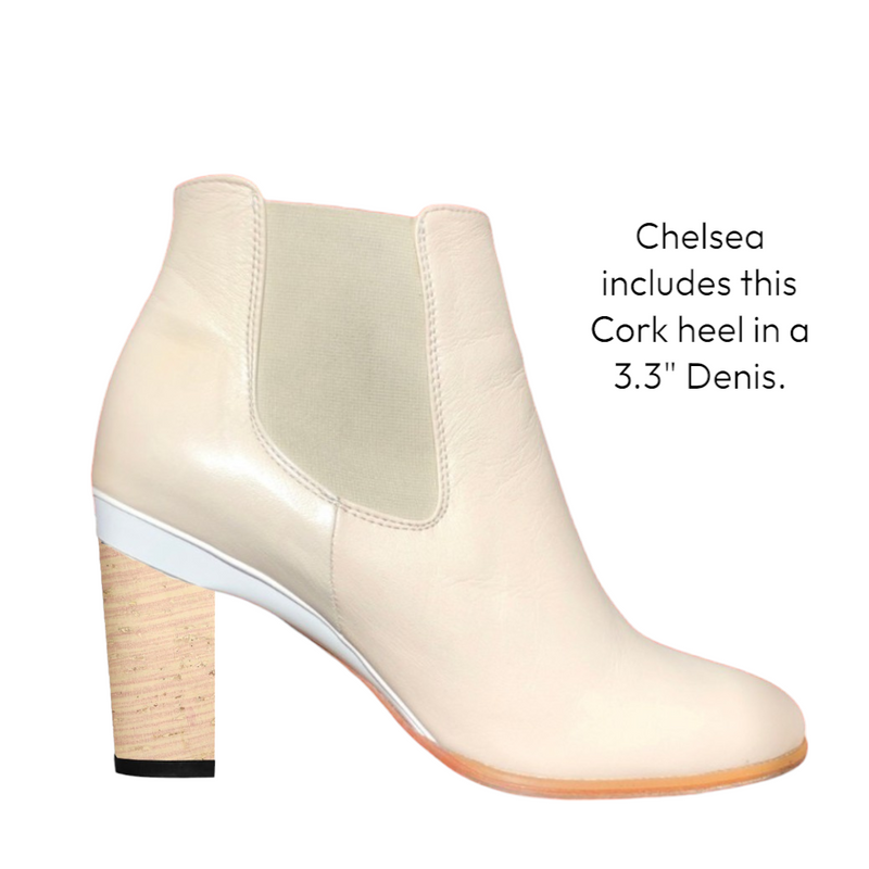 Chelsea Almond Booty with Interchangeable Heels