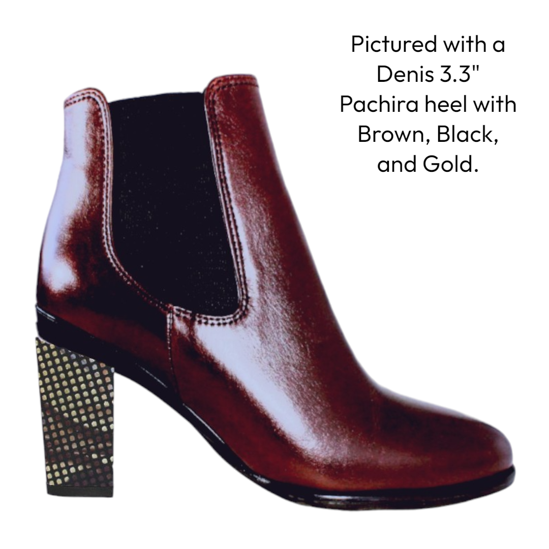Chelsea Espresso Pull-On Boot with Removeable Heels