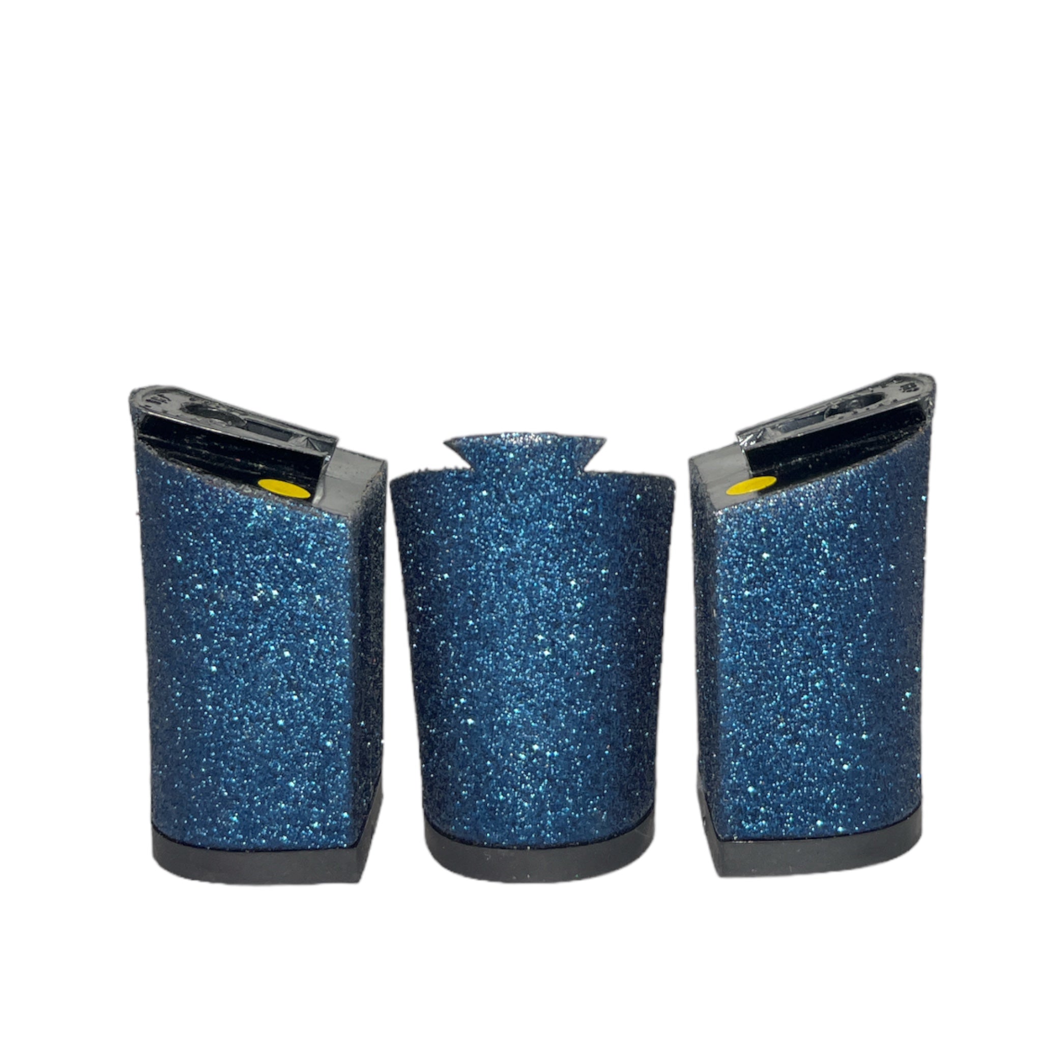 Tanya Heath low glitter walking heel interchangeable with other