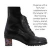 Eugenie Combat Boot & Interchangeable Heels