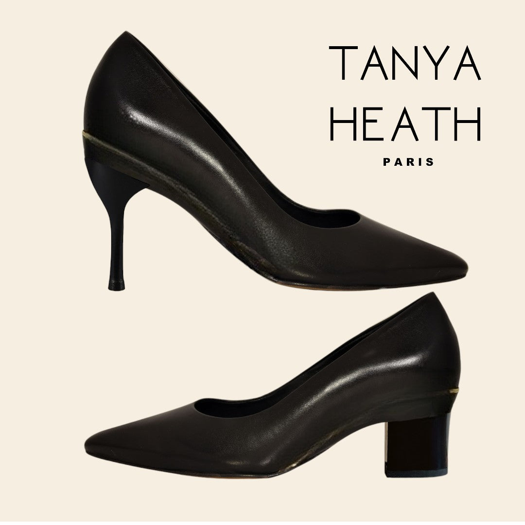2 in black heels outlet