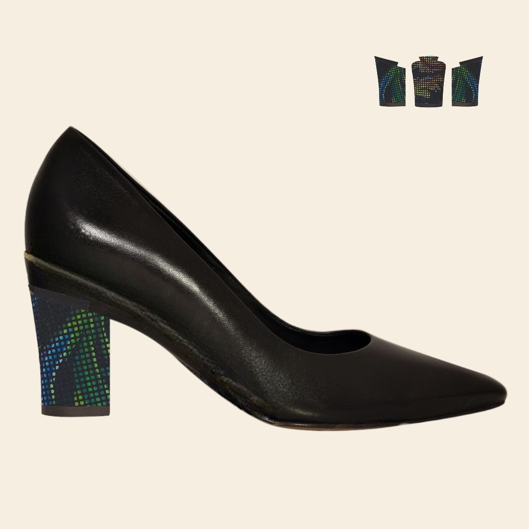 Helen Traditional Pump and Interchangeable Heels – TanyaHeathUS