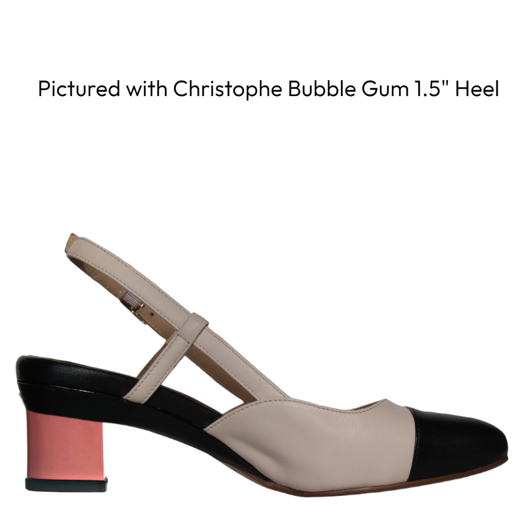 Iris Spectator Slingback for Removeable Heels