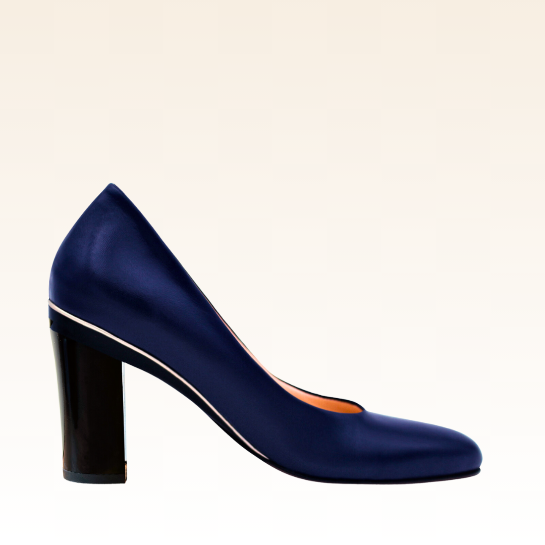 Ivy Classic Pump (Colors: Black, Navy Blue)