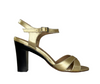 tany aheath paris gold sandal with interchangeable heels