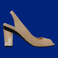 Sophia Peep Toe Pump