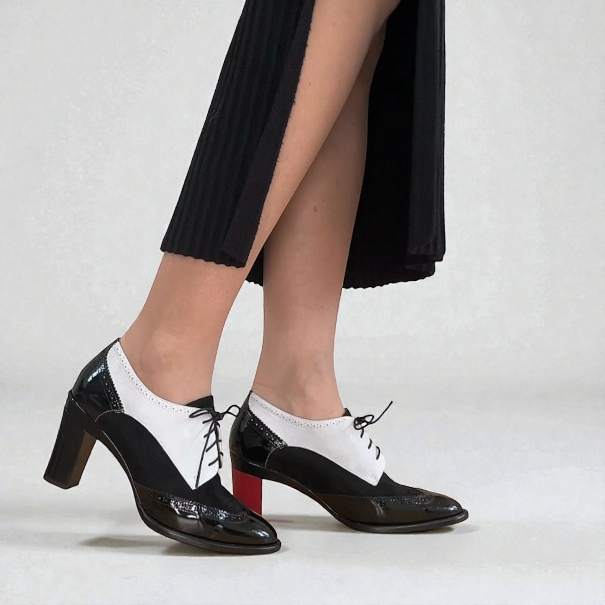 Miss Charlotte Oxford with Interchangeable Heels