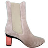 Beatrix Almond Nubuck Boot & Interchangeable Heels
