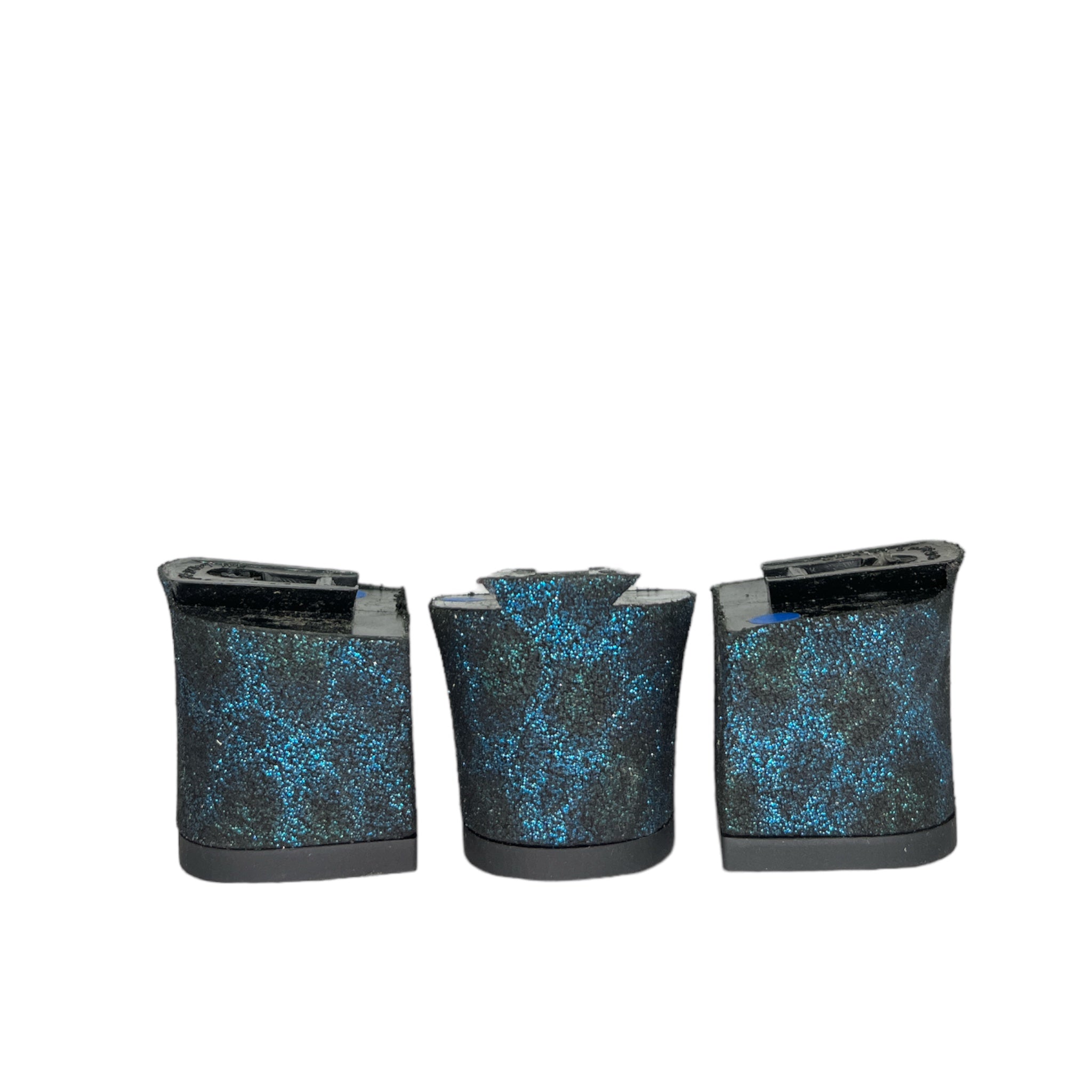 Tanya Heath low glitter walking heel interchangeable with other