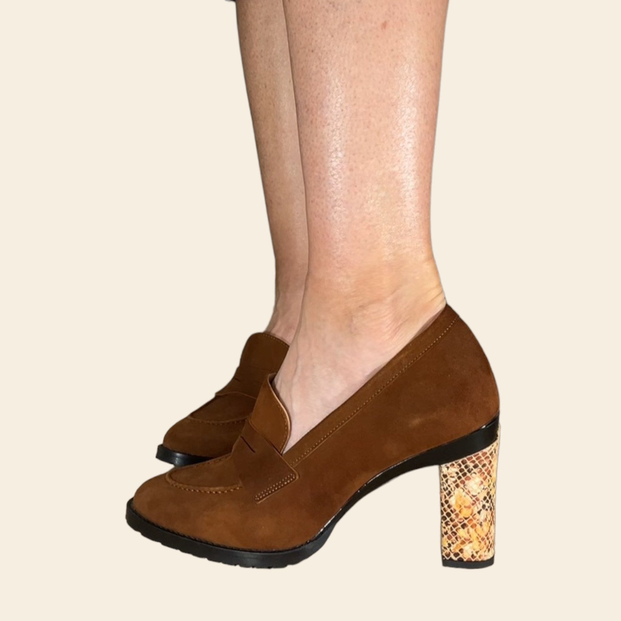 TANYA HEATH Paris Loafer, Lug Sole. The first loafer with