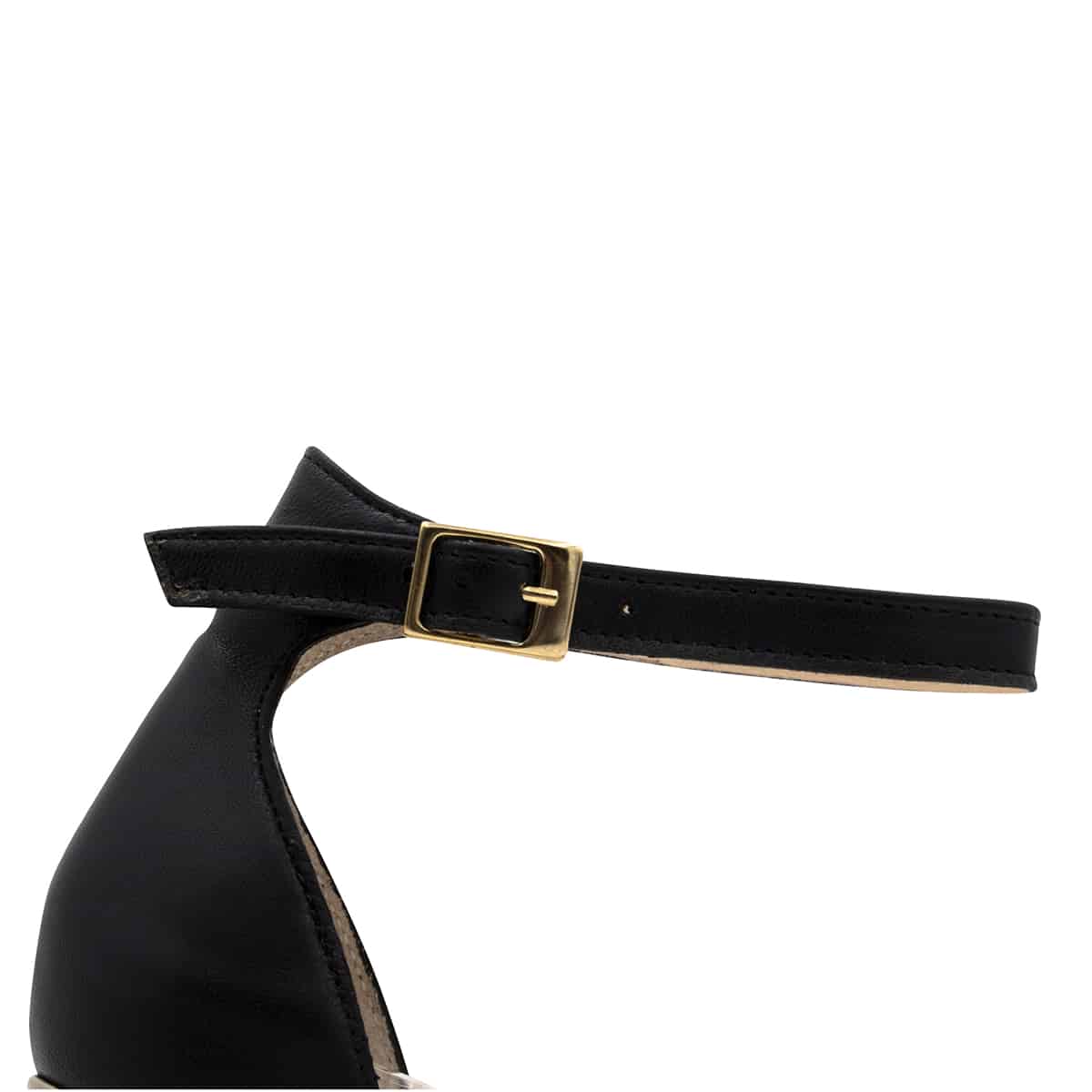 TANYA HEATH Paris Black Sandal with Interchangeable Heel TANYA HEATH Paris Black Sandal with Interchangeable Heel