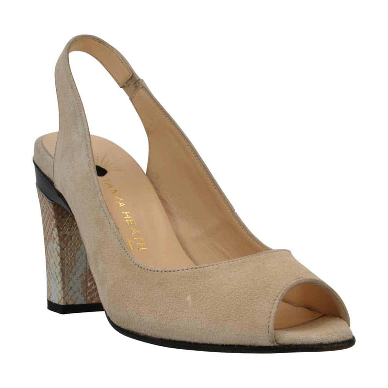 Sophia Peep Toe Pump