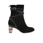 tanya heath paris strappy ankle boot lambskin with interchangeable heels