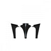 Damien 2.6" Low Stiletto Shoe Size 6 or less