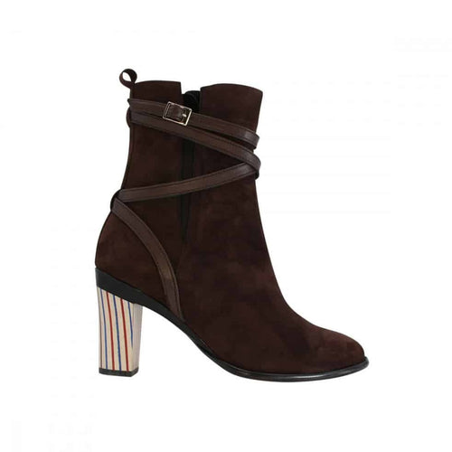 tanya heath paris strappy ankle boot with interchangeable heels