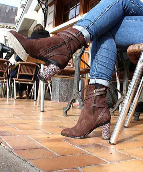 tanya heath paris ethically sourced lamskin boot with interchangeable heels